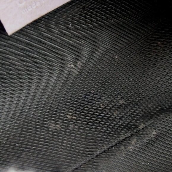 Authentic GUCCI 153228 2149 GG canvas Pouch canvas/leather [Used] - Picture 11 of 12